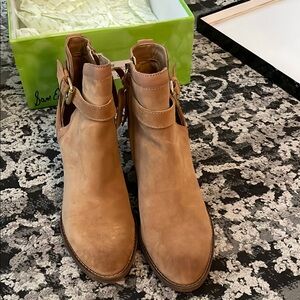 Sam Edelman Tan Ankle Boots